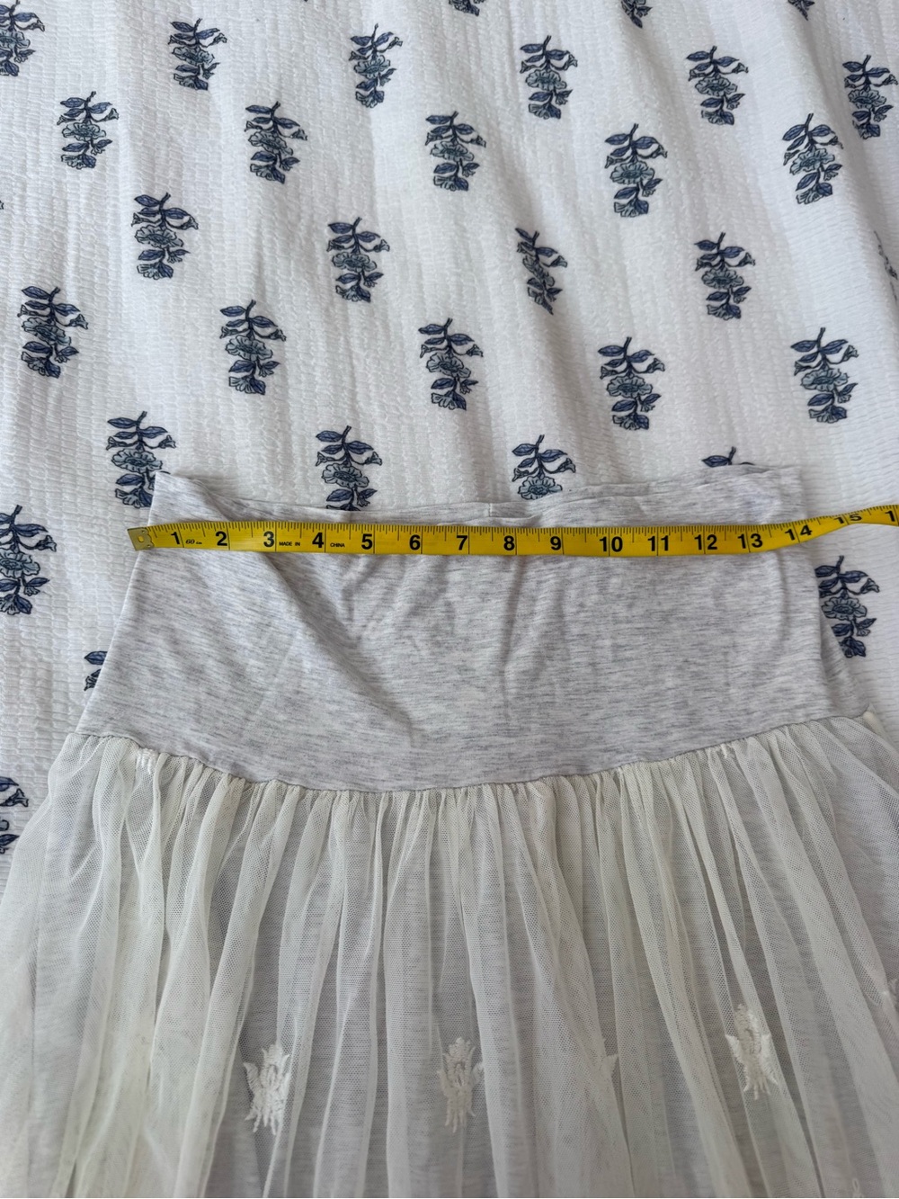 Sundance Embroidered Eyelet Lace Maxi Skirt Cream XL Lined Coquette Boho Prairie - Picture 6 of 11